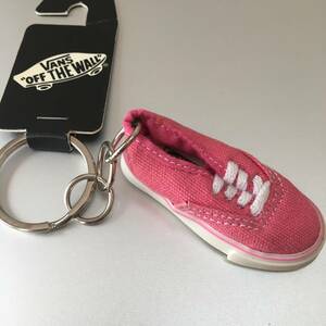 新品 VANS AUTHENTIC KEYCHAIN バンズ オーセンティック キーチェーン キーホルダー オーセンティック ピンク