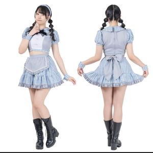 Fサイズ★アイドル系メイド　地雷系　リリパレ　アイドルツイードメイド★可愛い　メイド　水着　ビキニ★検）セントラル　ミズノ