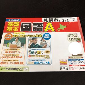 0380 基礎基本国語A ３年 AB31K21M 新学社 小学 ドリル 問題集 テスト用紙 教材 テキスト 解答 家庭学習 計算 漢字 過去問 ワーク 