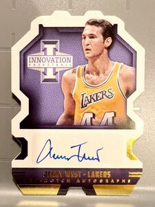 超絶レア 金/10枚限定 初期 Gold Auto 13 Panini Jerry West ジェリー・ウェスト サイン NBA Logoman 優勝 All-star Lakers レイカーズ MVP