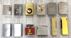 B#10490 ZIPPO S.T.Dupont デュポン 未使用品有 他ライター ヴィンテージ まとめ 現状品