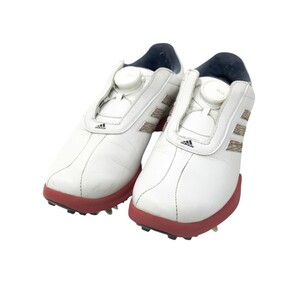 ADIDAS GOLF アディダスゴルフ EE9350 ゴルフシューズ BOA ホワイト系 22.5 [240101341073] ゴルフウェア レディース