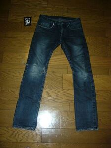 HYSTERIC GRAMOUR 染めダメージ加工 デニム 28 インディゴ / ヒステリックグラマー DENIM パンツ