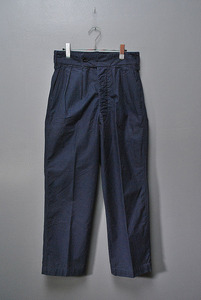 THE INTERPRETATION BY ARCH Scottish Navy Dress Trousers アーチ/MSG & SONS/スコティッシュネイビー/ミリタリーパンツ/ネイビー/S