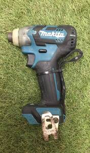 【中古品】★makita(マキタ) 10.8v充電式インパクトドライバ 青(本体のみ) TD111DZ ITPDBWRNQZFG