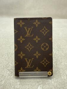 LOUIS VUITTON◆ポルト・カルト・クレディ・プレッシオン_モノグラム・キャンバス_BRW/PVC/BRW/レディース