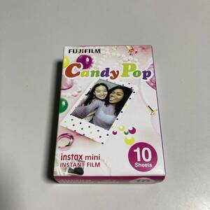 フジフィルム FUJIFILM instax mini チェキ フィルム CandyPop 新品 未開封 EX00105