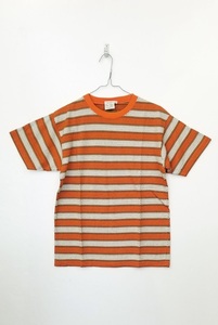 PEARL DIVERパールダイバー/2234252ジャガード半袖Tシャツ/180 orange/M