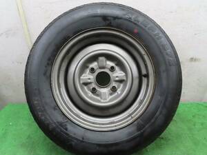 LL【B1301】S60年 E-GX71 チェイサー【アバンテ】純正 スペアタイヤ【185/70R14 87H】【14インチ5.5J 4穴】