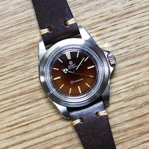 【WMT WATCH】R.M 1950 MKII/ Diverman Tropical Chocolate Leather / 腕時計 メンズ おしゃれ ブランド 人気 30代 40代 50代