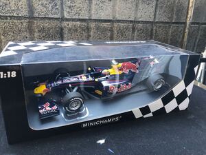 ミニチャンプス 1/18 レッドブル レーシング ルノー RB6