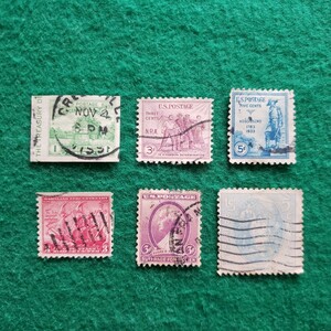 アメリカ合衆国切手 UNITED STATES POSTAGE ★6枚　外国切手/古い切手