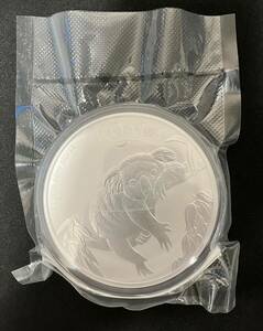 【真空パック保存・コインカプセル入】2022年 オーストラリア コアラ銀貨 1キロ 1kg 純銀 インゴット