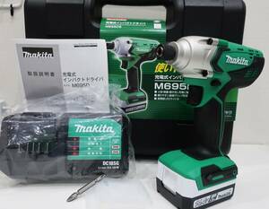 １円～◆新品◆makita マキタ【M695DS】14.4V 充電式 インパクトドライバ 1.5Ahバッテリー/充電器セット