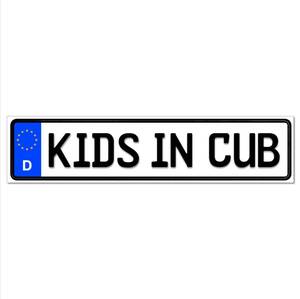 J【KIDS IN CUB/キッズインカブ】マグネットステッカー