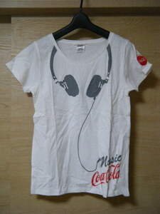 CocaCola　半袖Tシャツ　サイズS　R7558　未使用　Music CocaCola