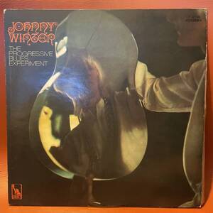 美盤！ジョニー・ウィンター登場 - 百万ドルのブルース・ギター 赤盤 LP-8706 Johnny Winter - The Progressive Blues Experiment