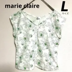 marie claireマリクレール ノースリーブTシャツ Tシャツ Lサイズ