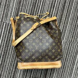 ☆1円☆LOUIS VUITTON ルイヴィトン モノグラム ノエ M42224 ショルダーバッグ 巾着型 トートバッグ serial FH0940ブラウン 茶色