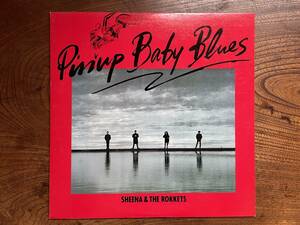 2F＜シーナ&ロケッツ　Pinup Baby Blues ピンナップ ベイビー ブルース＞　レコード　LP 当時もの