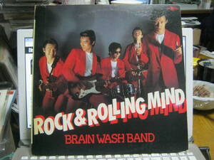 BRAIN WASH BAND ブレインウォッシュバンド / ROCK & ROLLING MIND レア LP キャロル トラブル マックショウ ワルサー 