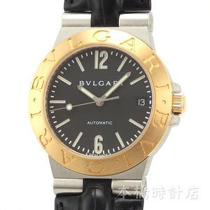 【中古】K18YG/SS　ブルガリ　BVLGARI　ディアゴノ　スポーツ　LCV35SG　自動巻き　OH済み