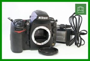 【動作保証・点検済】良品■NIKON D700 ボディ ショット数わずか262回■バッテリー付き・チャージャー付き・32GB CFカード付き■HHH417