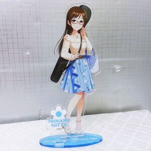 00763 【中古品】アイドルマスターシンデレラガールズ 新田美波 アクリルスタンド アクスタ やや傷汚れあり