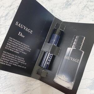 【新品＊送料無料】ディオール ソヴァージュ オードトワレ 1ml / ソバージュ ミニ 香水 DIOR SAUVAGE EDT メンズ