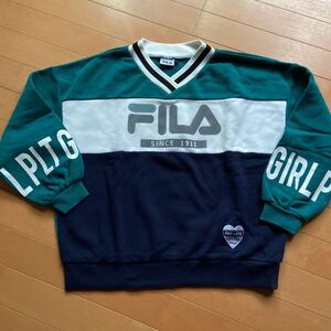 FILA×PINK LATTE☆トレーナー♪サイズ160☆used