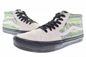 シュプリーム SUPREME × Vans 23SS Dollar Skate Grosso Mid White 28cm VN0A5FCGWHT バンズ コラボ スケート クロッソ ミッド ホワイト24