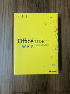 Microsoft Office for mac 2011 Home & Student ファミリーパック　正規品 パッケージ 版 3台利用可能　