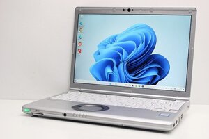 1円スタート ノートパソコン Windows11 WPS office搭載 Panasonic レッツノート CF-SV7 メモリ8GB 第8世代 Core i5 SSD256GB 12.1インチ