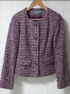 ■1006■LAURA ASHLEY ローラアシュレイ ジャケット 34 ●