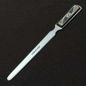 ペーパーナイフ レターオープナー SUPER ELEX STAINLESS STEEL 全長約185㎜ 紙ナイフ 文房具 Paper knife Letter opener 【4896】