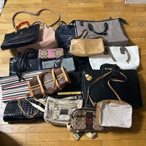 バーバリー Burberry COACH コーチ マイケルコース エトロ　 ショルダーバッグ ハンドバッグ トートバッグ ボストンバッグ　まとめ 卸