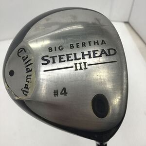 キャロウェイ STEELHEAD Ⅲ #4 17° シャフト:TOUR(TaylorMade)/X