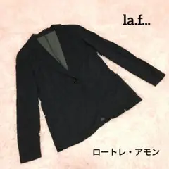 la.f... ラエフ ジャケット 紺色 Size2S ロートレ・アモン