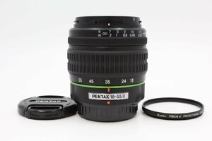 ＜＜プロテクター付き！！＞＞【良品】PENTAX ペンタックス smc PENTAX-DA 18-55mm F3.5-5.6AL II #LE2024807