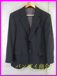 027m31◆美品です◆カシミヤ100%◆日本製◆DAKS ダックス チェック柄 シングルジャケット 170/ブレザー/テーラード/スーツ/トラッド/男性