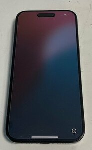 【RKGSF-58】Apple iPhone 15 Pro 1TB ブラックチタニウム MTUQ3J/A/SIMフリー/中古