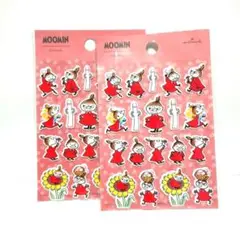 MOOMIN リトルミイ ステッカー シール ムーミン 新品未使用 ニョロニョロ