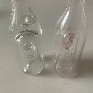 ★送料無料★ぶた　ねこ　猫　豚　デザインボトル　瓶　ガラス　ガラス瓶　ビッグ　happy piggy 日本酒　catty インテリア　花瓶