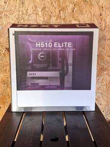 【PCケース】NZXT H510 ELITE 強化ガラスサイドパネル ATX ミッドタワー PCケース 【元箱あり】