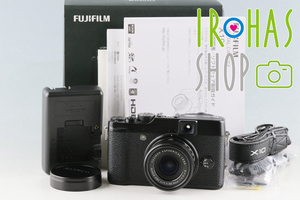 Fujifilm X10 Digital Camera With Box #54067L7