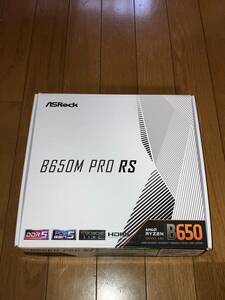 ASRock B650M Pro RS - AMD B650 AM5 MicroATX BIOS最新：中古