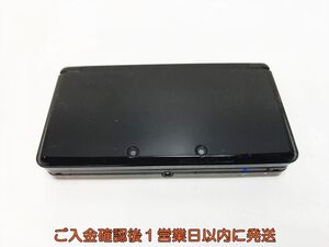 【1円】ニンテンドー3DS 本体 ブラック 任天堂 CTR-001 初期化/動作確認済 J07-184yk/F3