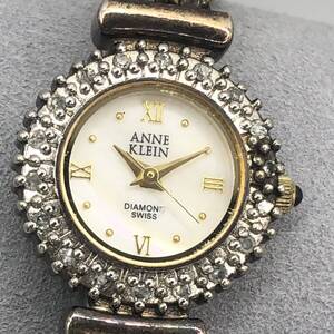 ANNE KLEIN アンクライン　レディース腕時計 12/7354-5 753S 腕時計　３針 動作未確認　A-148