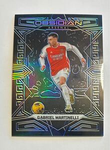 2023-24 Obsidian Soccer Gabriel Martinelli Arsenal 01/20枚限定 Blue Electric Etch #8