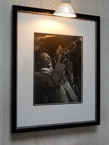 マイルス・デイヴィス/1948 Royal/アートピクチャー額装/Miles Davis/Framed Trumpet Great/ジャズアート/インテリア/レトロビンテージ